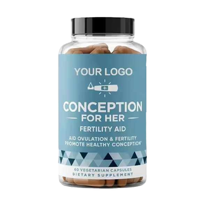 Vitamines prénatales pour femmes, compléments de fertilité, favorisent l'équilibre hormonal, la circulation, naturels, 60 capsules molles - Product Image 1