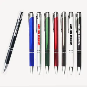 Fabrik Direkt verkauf Bestseller Metall Stift Fenster Stift Kunden logo Druck Laser Logo Werbe stift