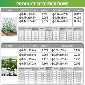 Estacas Metálicas para Jardín con Recubrimiento de PE, Profesionales, a Precio Bajo, <span class=keywords><strong>en</strong></span> Oferta - Product Image 5