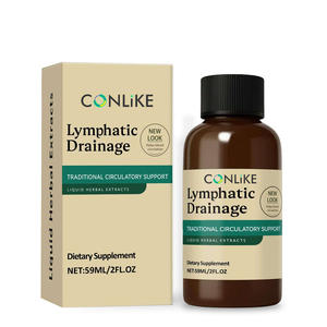 Exportation transfrontalière de gouttes de drainage lymphatique 59ml – Complément alimentaire – Vente directe usine – Prise en charge OEM - Product Image 1