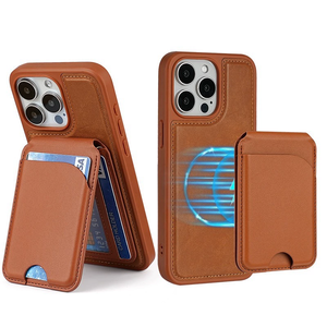 Funda Cartera para Teléfono OEM, Tarjetero de Cuero PU, Soporte Magnético de Escritorio para iPhone y Samsung - Product Image 1