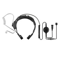Hot Selling Mic Throat Control Großes Ptt-Ohrhörer-Headset für Walkie Talkie HYT PD602 PD600 X1e X1p