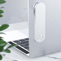Support d'écran d'ordinateur portable universel en aluminium robuste à ventouse magnétique, support de téléphone rotatif à 360 degrés réglable, vente chaude