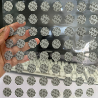 Autocollants A3 en vinyle découpés à l'emporte-pièce Paquet de rouleaux d'étiquettes holographiques en vinyle personnalisées au toucher doux Autocollants mats de découpe
