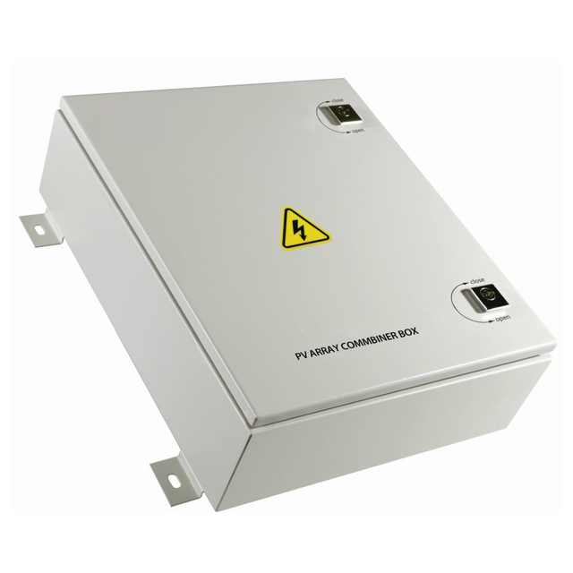 Manufacturer SP-PV/6-1 DC1000V Combiner Box 6in 1out Metal Distribution Enclosure for Photovoltaic Solar Enclosure