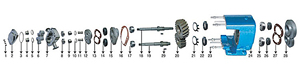 ปั๊มโลบสแตนเลสสุขภัณฑ์ ความหนืดสูง 7.5 สำหรับโยเกิร์ต แยม น้ำผึ้ง - Product Image 2