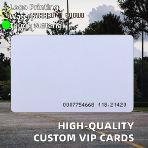 Proveedor de Tarjetas VIP de PVC de Alta Calidad, Resistentes al Agua, con Chip NFC N-TAG215, Logotipo Personalizado Impreso en Fábrica y Número <span class=keywords><strong>UID</strong></span> Grabado con Láser - Product Image 3