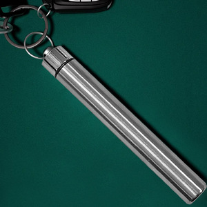 Juego de limpiadores de oídos de acero inoxidable de 6 piezas, portátil, con llavero, herramienta de limpieza de oídos con resorte en espiral - Product Image 3