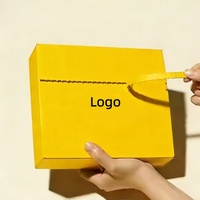 Cajas de Regalo de Cartón Corrugado con Impresión Personalizada y Relieve, con Tira Autoadhesiva, Ecológicas, Biodegradables, con Logotipo