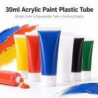 Peinture acrylique non toxique en gros de 30 ml pour le dessin des enfants