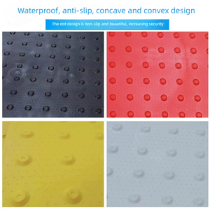 Alfombra Antideslizante/Impermeable de PVC de Alta Elasticidad Duonika con Puntos en Relieve para Personas Ciegas, 600x1200mm, para Estaciones de <span class=keywords><strong>Metro</strong></span> y Autobuses - Product Image 5
