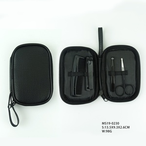 Nóng Bán Đen Làm Móng Tay Set Nail Clipper Set 4 Cái Men Grooming Kit Thép Không Gỉ Mini Manicure Set Chuyên Nghiệp - Product Image 2