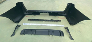 PIÈCES DE RECHANGE AUTO Nouveau kit de carrosserie en plastique pour V260 AMG Kit de carrosserie <span class=keywords><strong>Vito</strong></span> W447 AMG de remplacement comprenant une calandre de pare-chocs - Product Image 3