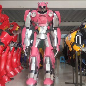 Robot trang phục phù hợp với mặc dành cho người lớn kích thước máy biến áp LED Robot sàn Walker trang phục phù hợp với cho con người cosplay - Product Image 5