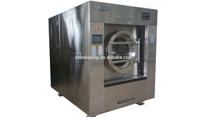 Vente d'équipement de blanchisserie commerciale industrielle laveuse-extracteur en acier inoxydable 100kg sécheuse centrifuge 220V pour machine à laver - Product Image 5