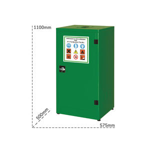 Armoire de sécurité Carvel 575x500x1100mm pour produits phytopharmaceutiques et pesticides - Product Image 2