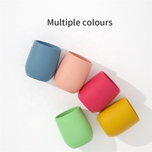 Tasses à thé en silicone de qualité alimentaire, pratiques pour les étudiants, pour la maison, cadeau, tasse à eau en silicone pour bébé, pour l'étude - Product Image 5