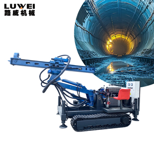 Máy khoan bánh xích 25HP Chất lượng cao Máy khoan đá nhỏ gọn để khoan sâu trong xây dựng ngầm - Product Image 1