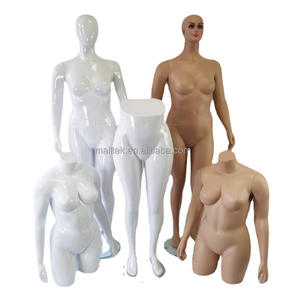 Yüksek Kaliteli Spor Seksi Büyük Göğüslü Ayakta Duran Fiberglas Manken Beyaz Kadın - Product Image 3