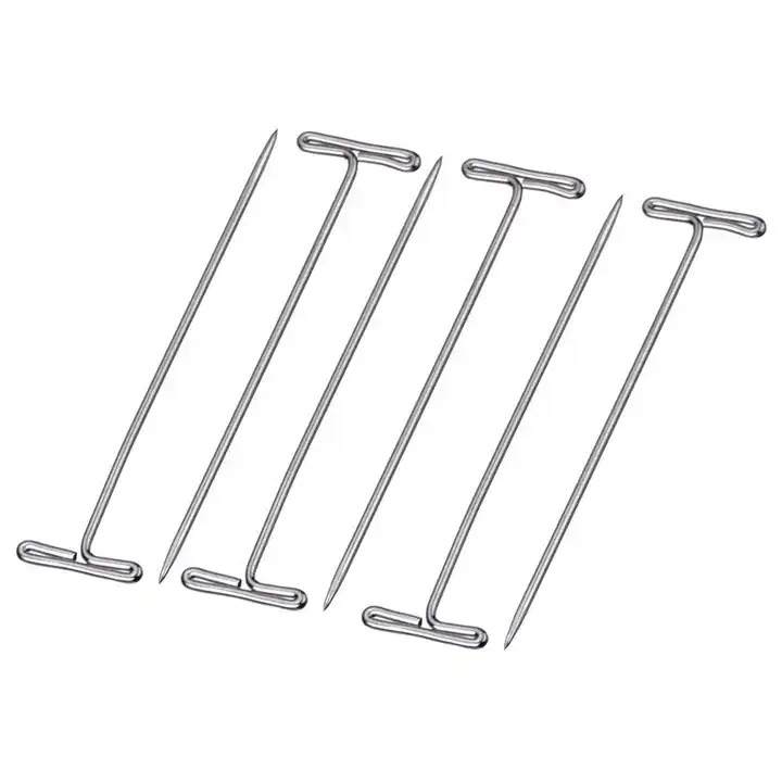 Good Quality T Pin Clips For Wig Making Hair Extension Mannequin Canvas  Block Head Hair Needle Styling Tools
