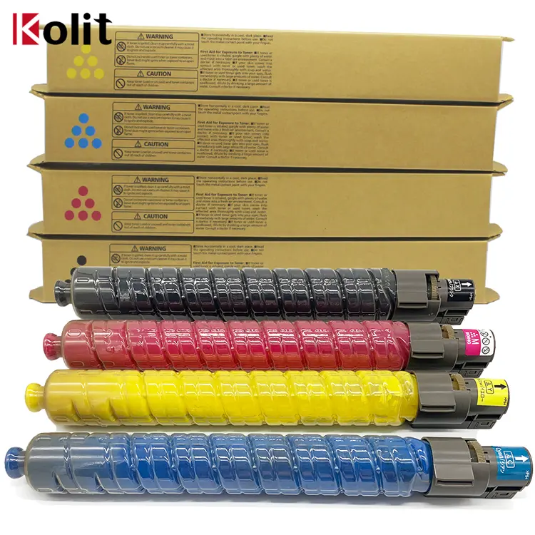 Katrij Toner isi ulang asli digunakan untuk Toner kompatibel Ricoh MPC2011 C2003 C2004 tonner