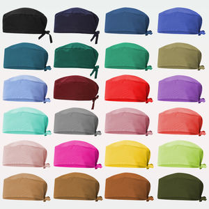 Casquettes <span class=keywords><strong>de</strong></span> travail d'hôpital personnalisées avec logo, couleur unie, pour femmes et hommes, laboratoire, clinique, <span class=keywords><strong>cheveux</strong></span> courts, douces, pour dentistes et médecins - Product Image 3