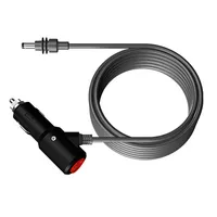Câble d'alimentation DC 12-24V pour Starlink, câble de charge pour mini-voiture avec interrupteur, 2 mètres, câble d'alimentation pour charge de voiture
