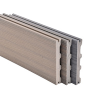 Vente chaude de planches de terrasse en composite WPC co-extrudé pour revêtement de sol extérieur de l'usine Lvsenwood