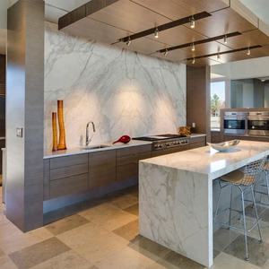 Dalle de marbre Calacatta Gold en pierre naturelle en gros pour projet de comptoir de bar - Product Image 1