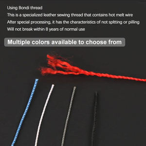 Cubierta para volante <span class=keywords><strong>de</strong></span> coche <span class=keywords><strong>de</strong></span> cuero <span class=keywords><strong>de</strong></span> microfibra cosida a mano DIY para Seat Leon Alhambra <span class=keywords><strong>Toledo</strong></span> 2011 2010 2012 - Product Image 3