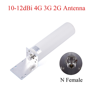 10-12dBi Omnidirectional Outdoor Antenna 2G 3G 4G LTE Booster for Router N Female Connector <b>Cable</b> 698-2700MHz Frequency Range LY - Product Image 2