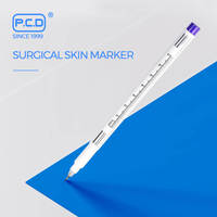 Logo personnalisable PCD stylo marqueur cutané chirurgical professionnel marqueur permanent stylo marqueur cutané permanent stérile médical personnalisé