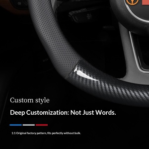25 Modelos Chery ICAR V23 OLIVER Funda para Volante Ultrafina de Cuero Dedicada para Modificación Interior con Agarre Cuádruple - Product Image 3
