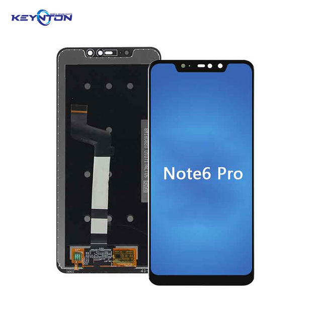 Factory Prices Phone Spare Parts Smartphone Touch Lcd Screen Replacement for Xiaomi for Redmi Note 6 Pro