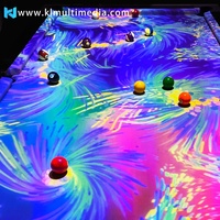 Table de billard interactive à projection numérique, table de billard intelligente VR avec système de projection, jeux de snooker en réalité augmentée en intérieur