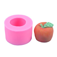 Moule en silicone pour bougies en forme de mangue, ananas, citron et banane, moule créatif pour chocolat, gâteaux et glaces en forme de fruits et bananes