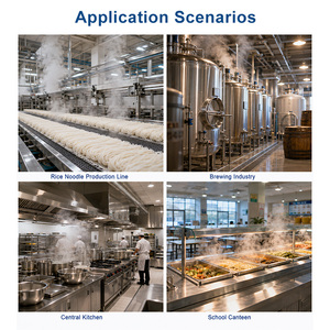 Generador de Vapor Eléctrico de 36kW al por Mayor, Caldera Comercial de Acero Inoxidable 304 para Cocina <span class=keywords><strong>Central</strong></span>, Cantina, <span class=keywords><strong>Cafetería</strong></span> Universitaria - Product Image 3