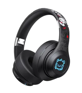 BH10 FCC BQB CE Rohs Custom Logo Wireless Bluetooth Headset Bluetooth Headphone With Microphone For Mobile Phone Gaming