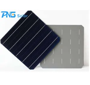 เซลล์แสงอาทิตย์ชนิด Monocrystalline PNG เซลล์แสงอาทิตย์ Pv Polycrystalline สําหรับแผงพลังงานและเซลล์ซิลิคอนชนิดคริสตัล