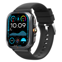 Montre intelligente GPS TS500 - Boussole et baromètre pour sports de plein air, résistance à l'eau 1ATM/IP68, 128 modes sportifs, surveillance de la fréquence cardiaque