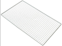 Fil de fer Barbecue Rack BBQ Grill Mesh Four Grille Maison ou Restaurant Filet Métallique 45*30CM