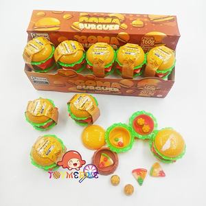 Nouveau jouet bonbons <span class=keywords><strong>Hamburger</strong></span> gelée forme <span class=keywords><strong>Halal</strong></span> bonbons bonbons bonbons <span class=keywords><strong>Mini</strong></span> <span class=keywords><strong>Hamburger</strong></span> gommeux - Product Image 1