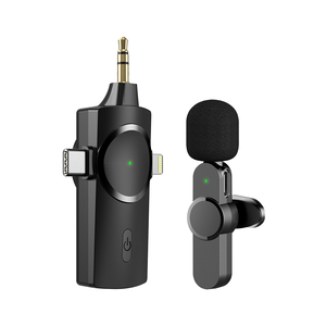 Mini Lavalier Micro không dây Micro không dây cắm và chơi tốt nhất không dây Lavalier Microphone - Product Image 5