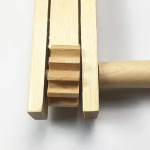 Instruments de musique traditionnels de main de fabricant de bruit de rotation en bois professionnel de Chine