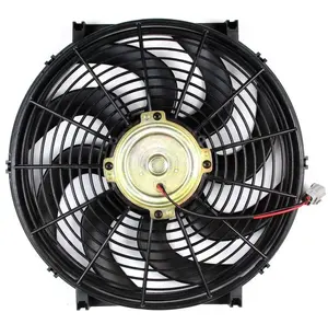 auto condenser fan 14 inch 24v push ac system electric car fans low price cooling fans
