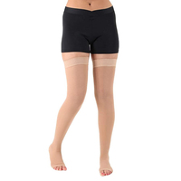 Bas de contention cuisse haute de qualité médicale 20-30 mmHg pour soutenir la circulation et soulager les varices, en nylon, pour hommes et femmes