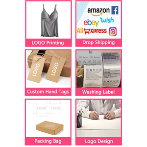 Vente en gros de camisoles en soie glacée avec coussinet Hauts <span class=keywords><strong>d</strong></span>'<span class=keywords><strong>allaitement</strong></span> croisés respirants pour la grossesse Vêtements <span class=keywords><strong>d</strong></span>'<span class=keywords><strong>allaitement</strong></span> <span class=keywords><strong>D</strong></span>ébardeurs - Product Image 6