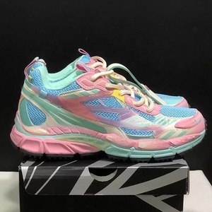 Zapatillas deportivas de suela gruesa para hombre y mujer, diseño nuevo 2026, con flechas decorativas y costuras, de corte bajo, informales - Product Image 3
