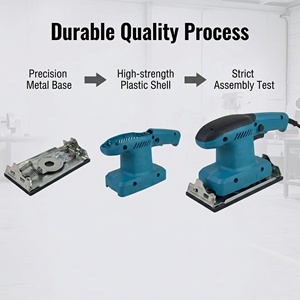 Ponceuse orbitale électrique portative de haute qualité pour le travail <span class=keywords><strong>du</strong></span> bois industriel - Product Image 3