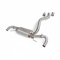 Échappement Valvetronic en acier inoxydable pour BMW 330i 325i 320i G20 2.0T, tuyaux d'échappement arrière avec silencieux et contrôleur